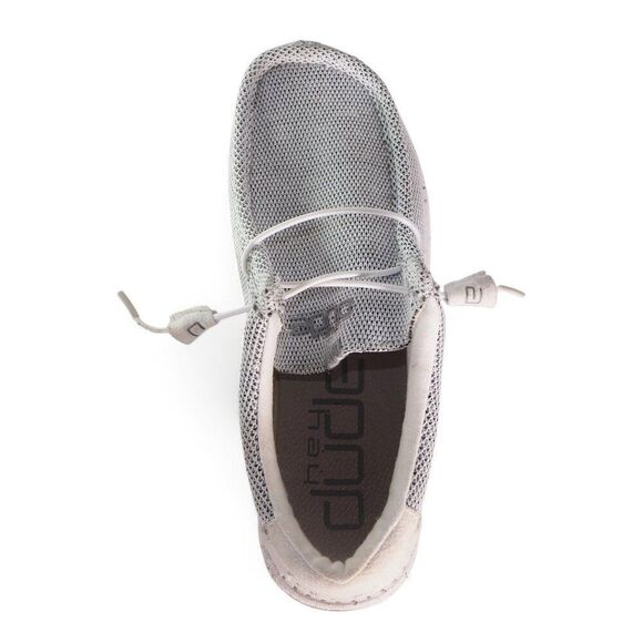 Hey Dude Wally Sox "Stone White" Casual Shoes 110350703 Men's 9 - Picture 9 of 11